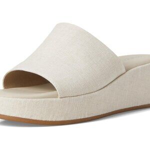 Rockport Aubriella Platform Slide Sandals Light Natural-NIB- SZ 8.5,9,11